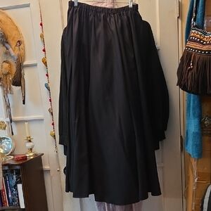 Recollections Elegant Black Maxi Skirt